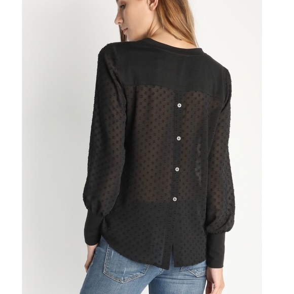 1 XS LEFT!🍂 Skies are Blue Blouse Top - Picture 5 of 5